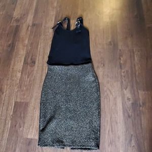 Shirt and skirt set size xsmall